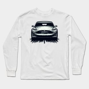 Tesla Model X Long Sleeve T-Shirt